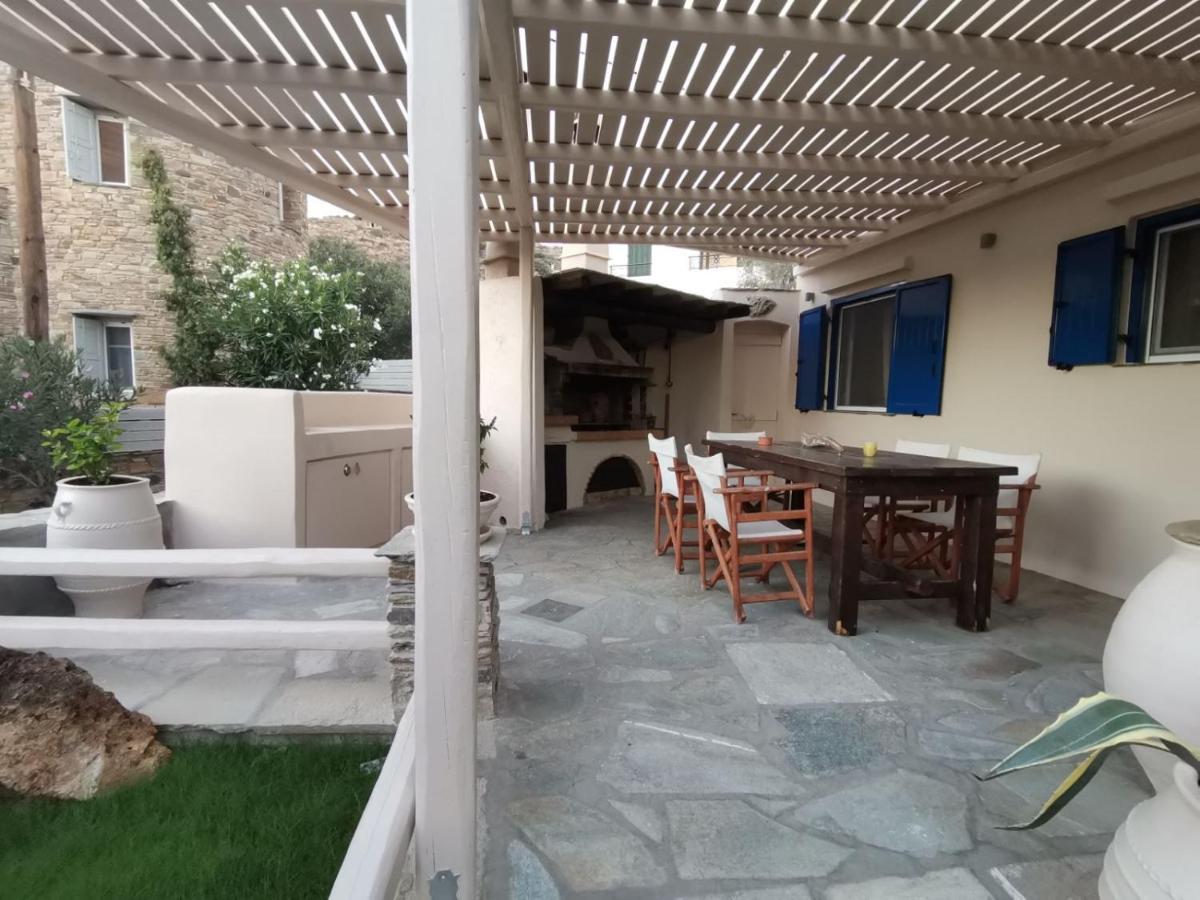 Вилла Romanos Summer House Agios Romanos Экстерьер фото