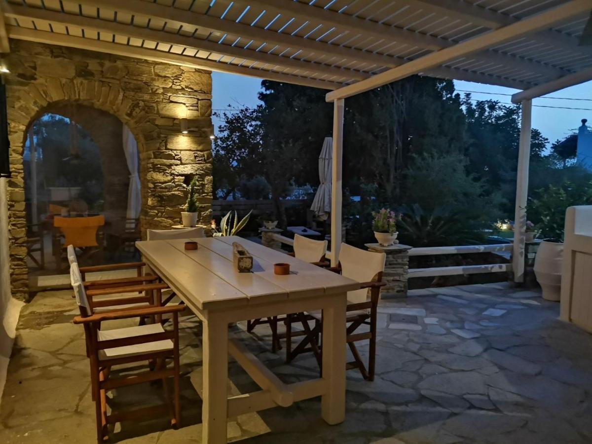 Вилла Romanos Summer House Agios Romanos Экстерьер фото