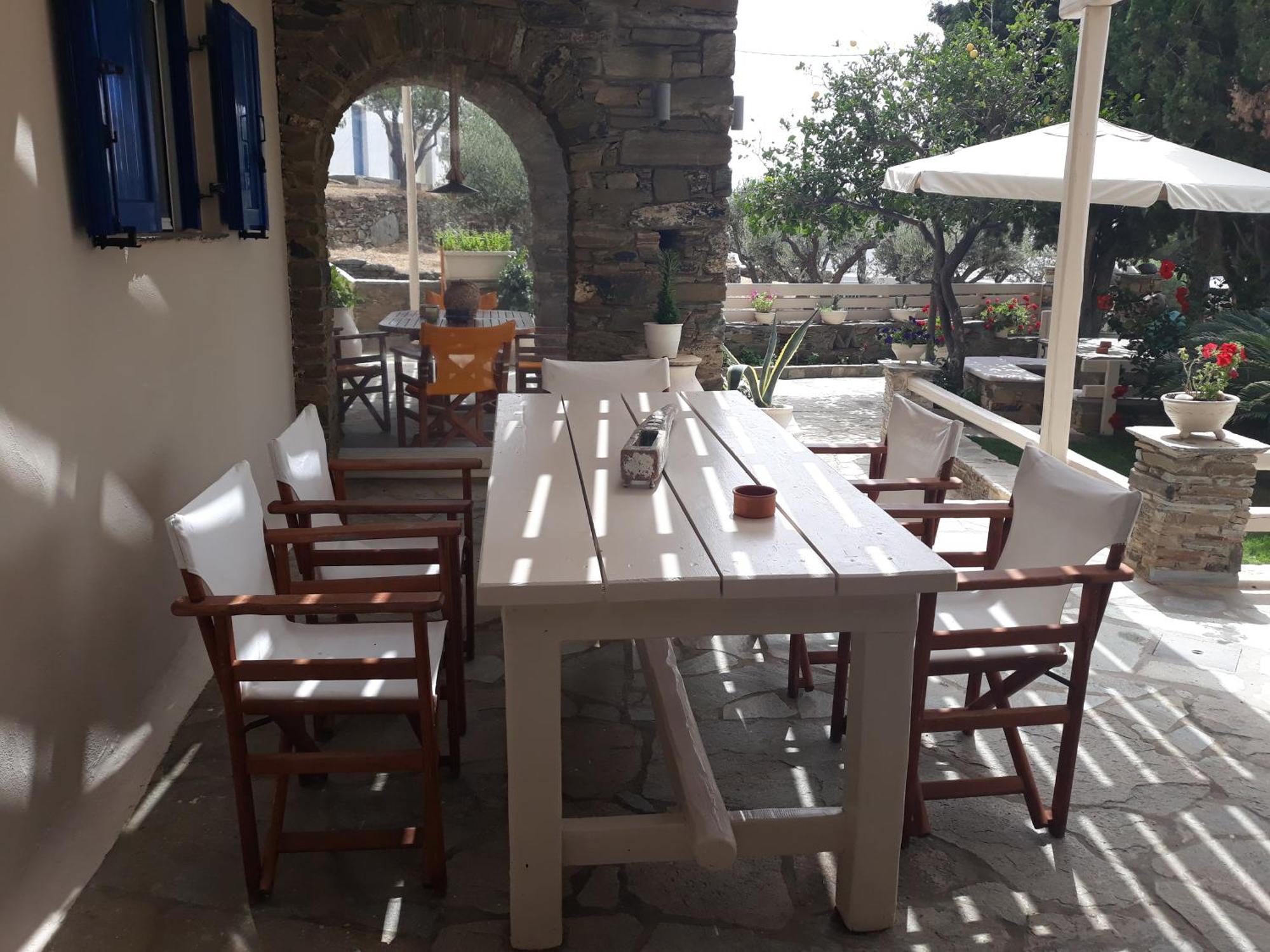 Вилла Romanos Summer House Agios Romanos Номер фото