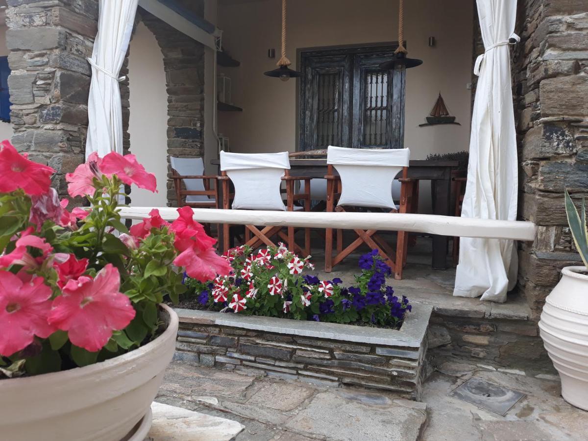 Вилла Romanos Summer House Agios Romanos Экстерьер фото